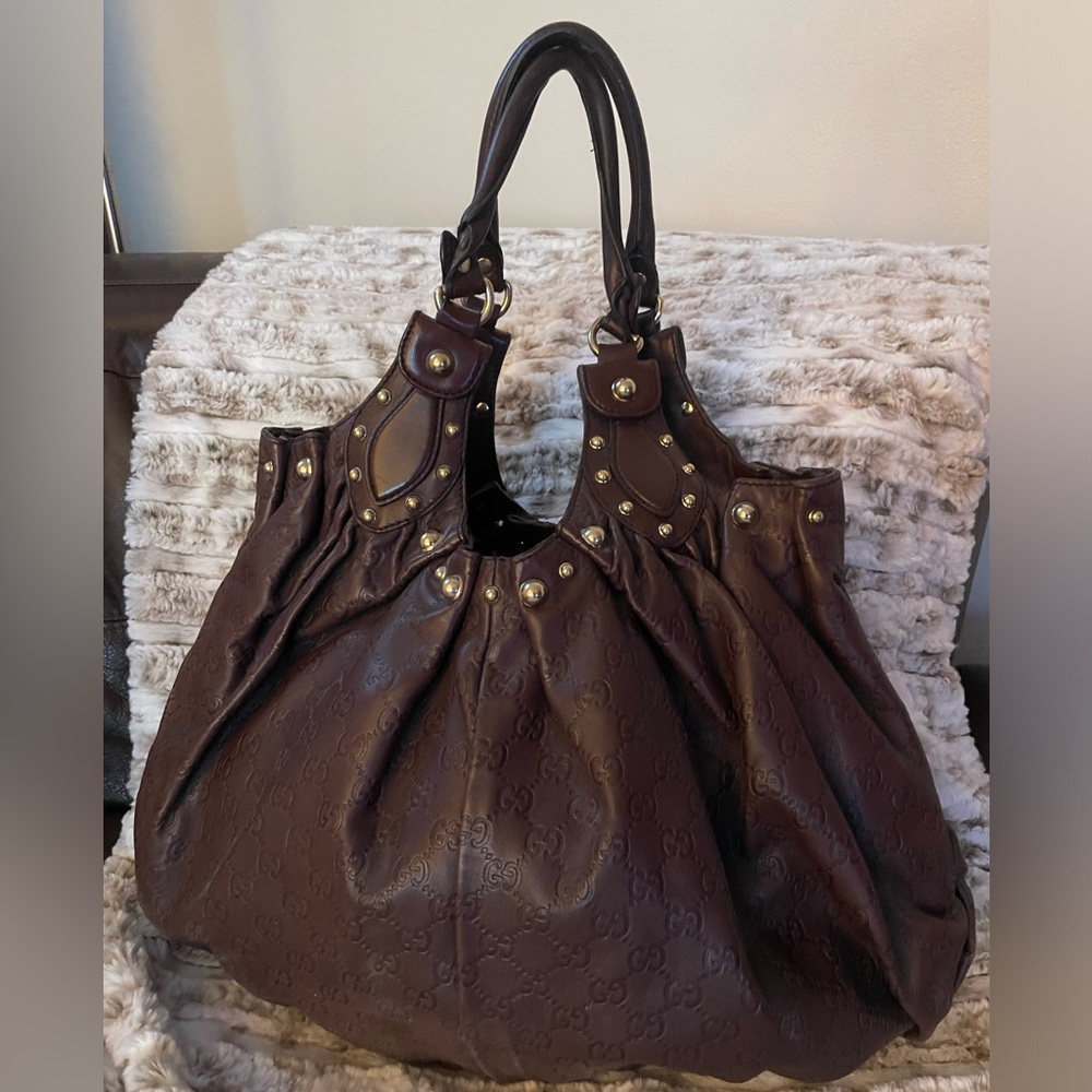 Brown Gucci Vintage Bag